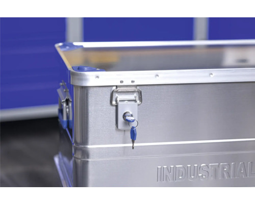 Aluminium gereedschapskist met sleutel