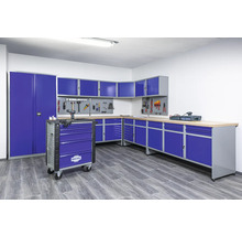 INDUSTRIAL Werkbank 177 cm blauw-grijs (3 deuren, 3 laden)-thumb-12 INDUSTRIAL Werkbank 177 cm blauw-grijs (3 deuren, 3 laden)-thumb-12