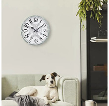 NEXTIME Wandklok Henry wit ø 50 cm
