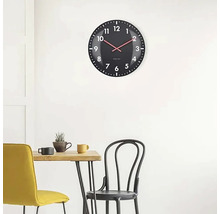 NEXTIME Wandklok Duomo zwart ø 50 cm