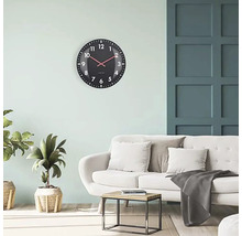 NEXTIME Wandklok Duomo zwart ø 50 cm