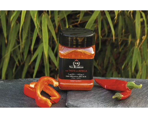 No Rubbish The Taste Of Africa kruidenmix met paprika en chilipeper