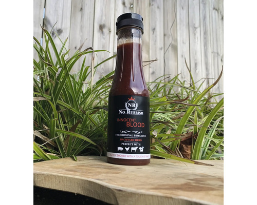 Fles No Rubbish Innocent Blood barbecuesaus