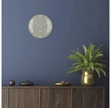 NEXTIME Wandklok Shade grijs ø 35 cm