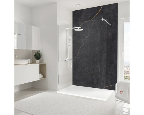 SCHULTE Douche achterwand DecoDesign antraciet 255x150 cm