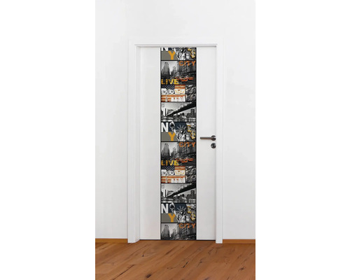 Kamerdeur met New York-motief als blikvanger
