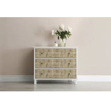 Commode met drie laden en decor