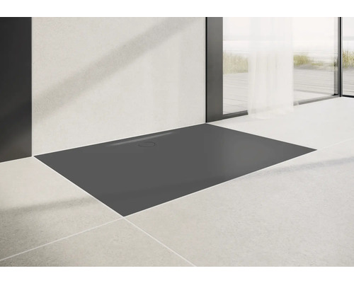 Inloopdouchebak in badkamer