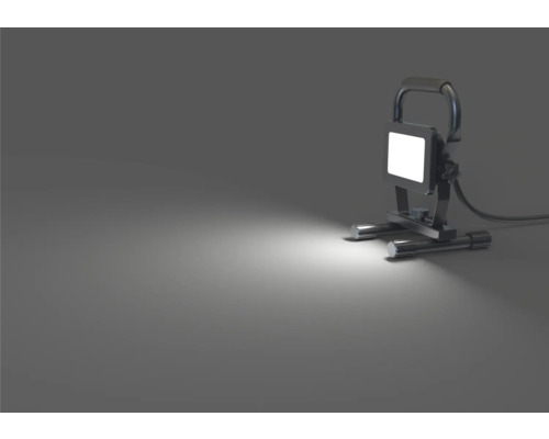LED bouwlamp met handgreep en kabel