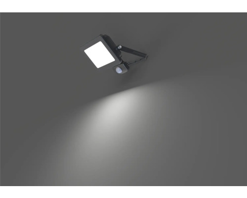 LED-buitenlamp met bewegingssensor voor wandmontage