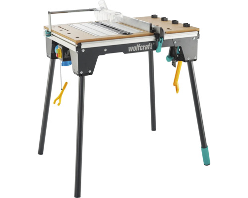 Wolfcraft werkbank met tafelcirkelzaag