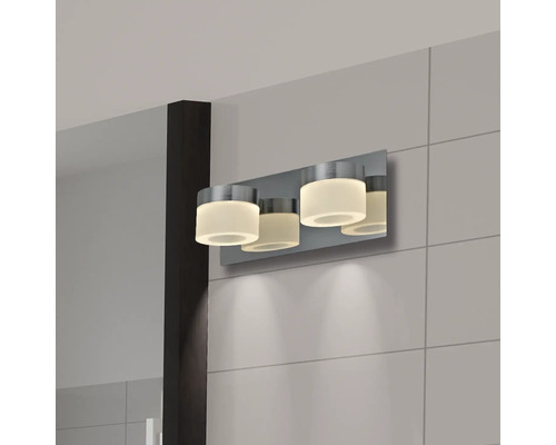 FLAIR LED Wandlamp Kynosura 2-lichts chroom FLAIR LED Wandlamp Kynosura 2-lichts chroom