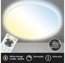 LED-plafondlamp met afstandsbediening voor het regelen van de dimmerfunctie en de kleurverandering