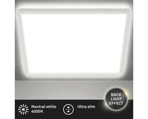 BRILONER LED-paneel 7156-416 met backlight 29x29 cm neutraalwit wit