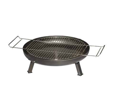 Vuurschaal met grillrooster voor de tuin