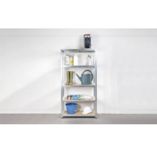 Stellingkast met tuingereedschap en accessoires