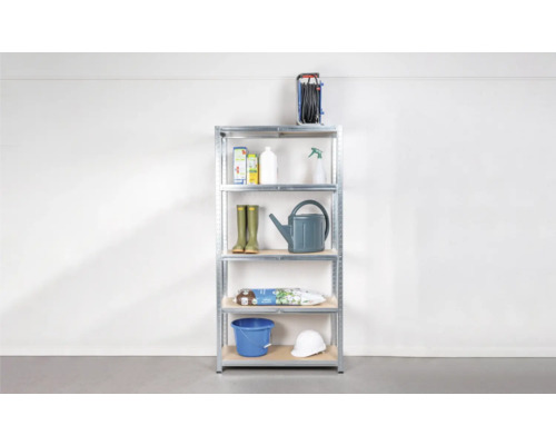 Stellingkast met tuingereedschap en accessoires