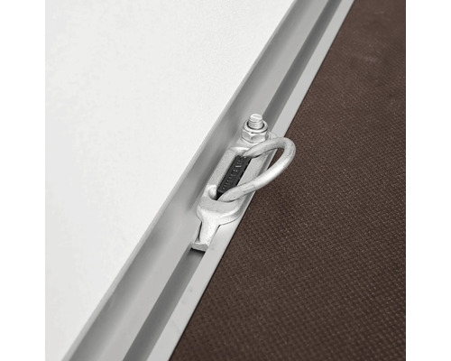 Aluminium profiel met ringmoer voor ladingzekering