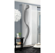 HOME FASHION Paneelgordijn Filiz grijs 60x245 cm