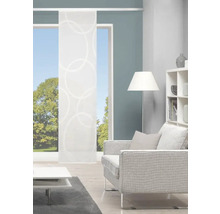 HOME FASHION Paneelgordijn Pinalo wit 60x245 cm