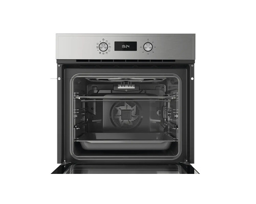 Oven met heteluchtfunctie en digitaal display