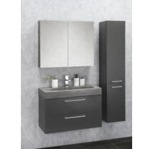 Hoge kast Somero 150x30 cm antraciet-thumb-2 Hoge kast Somero 150x30 cm antraciet-thumb-2