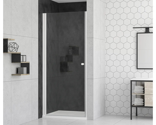 Badkamer met glazen douchewand