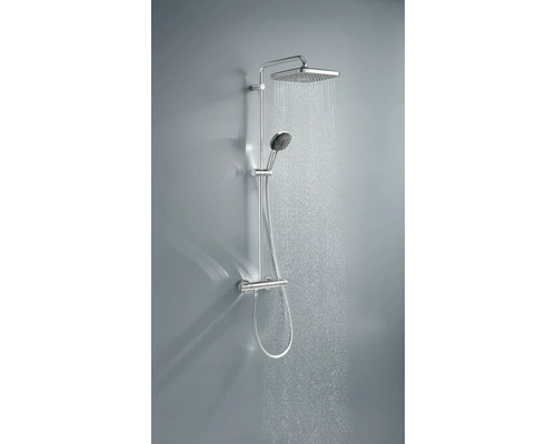 Douchesysteem met hoofd- en handdouche