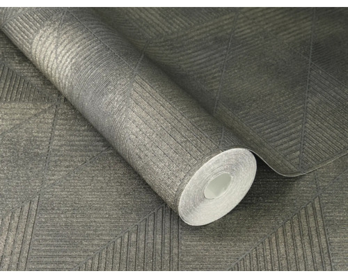 Rol vliesbehang met grafisch patroon