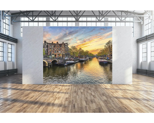 SPECIAL DECORATION Wanddoek Amsterdamse Gracht 300x250 cm