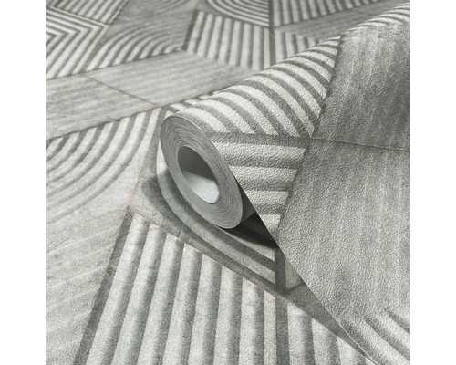 Behangrol met geometrisch patroon