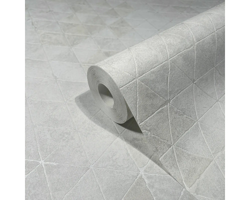 Rol vinylbehang met geometrisch driehoekpatroon