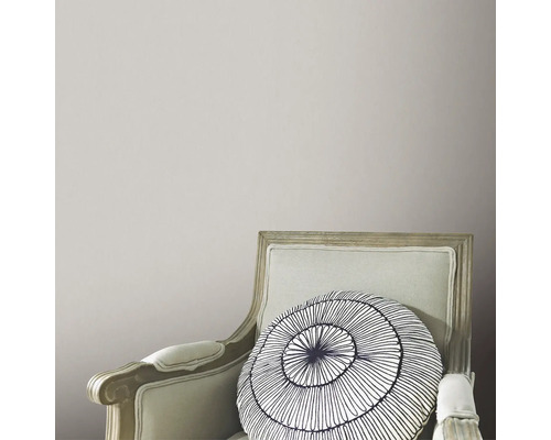 Decoratieve stoel met rond sierkussen in interieur