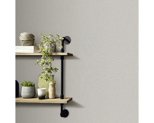 Decoratieve plankconstructie aan de muur