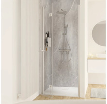 SCHULTE Douchedeur in nis ExpressPlus Garant 2.0 aluminium 90 cm helder glas