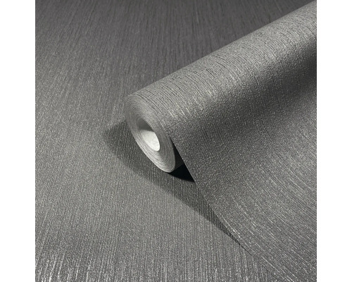 Rol grijs behang met lichte textuur
