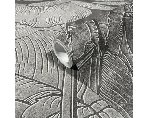 Behangrol met plantenmotief