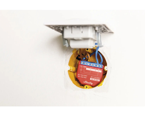 Ingebouwde Shelly Smart Home lichtschakelaar