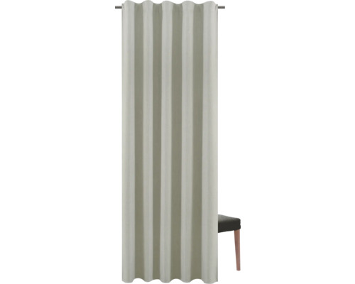 Gordijn met oogjesophanging en golfband