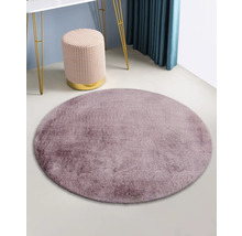 Rond vloerkleed, hoogpolig