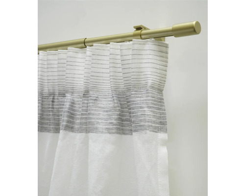 Gordijnroede met gordijn