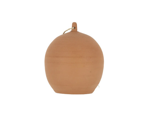 Terracotta bol om op te hangen met koord