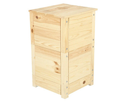 Houten kist voor de tuin