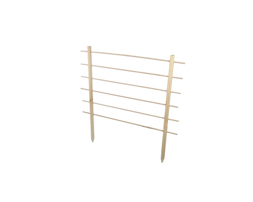Plantenklimrek van hout met rechte vorm