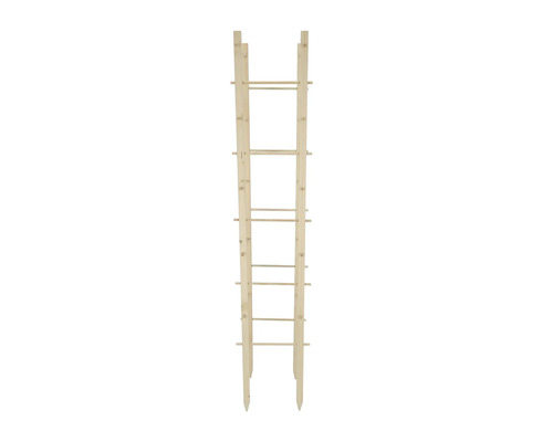 Houten ladder met sporten