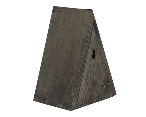 Driehoekig houten huis voor vogels