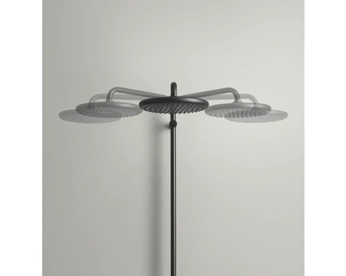 Vrijstaande douchezuil met verstelbare douchekop