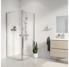 SEALSKIN zijwand voor douchedeur Seev 80x195 cm zilver