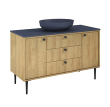 JUNGBORN Wastafelonderkast PRIMUS met greep 720x1200x456 mm natural hickory