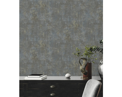 Decoratief behang met abstracte patronen in een woonkamer